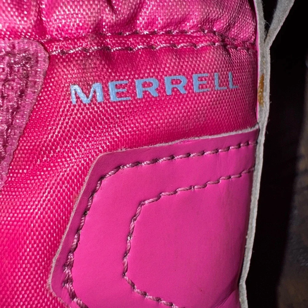 Merrell Pink Rain & Snow Boots Waterproof Insulated